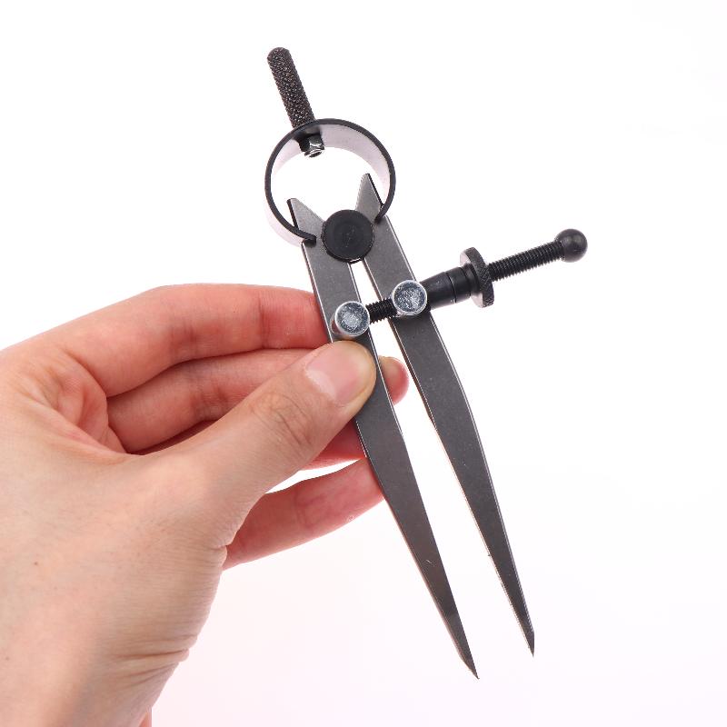 1pc Flat Leg Spring Compass Di - مراجعة Leatherwork Edge Creaser وسعره