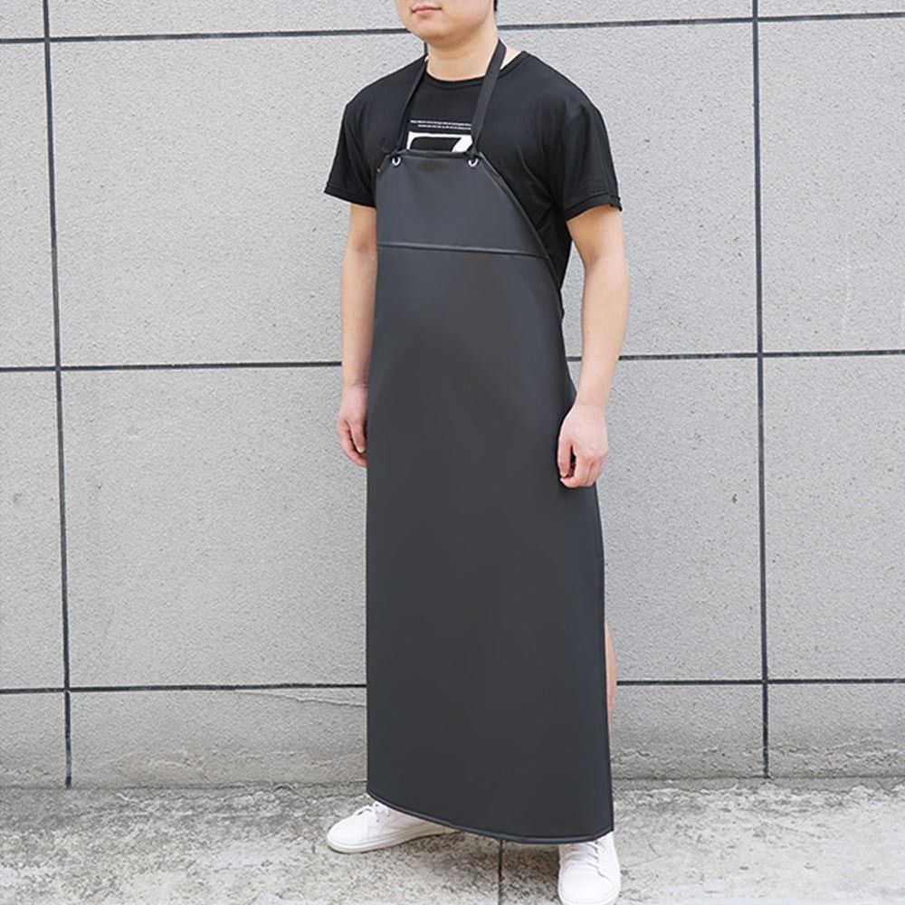 Soft PU Leather Kitchen Apron  - مراجعة Leatherwork Apron وسعره