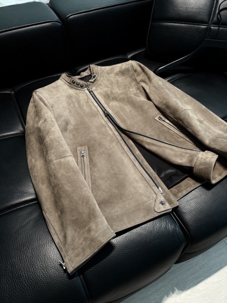 Fashion Mens New Slim Fit Stan - مراجعة Leather Work Jacket Mens وسعره