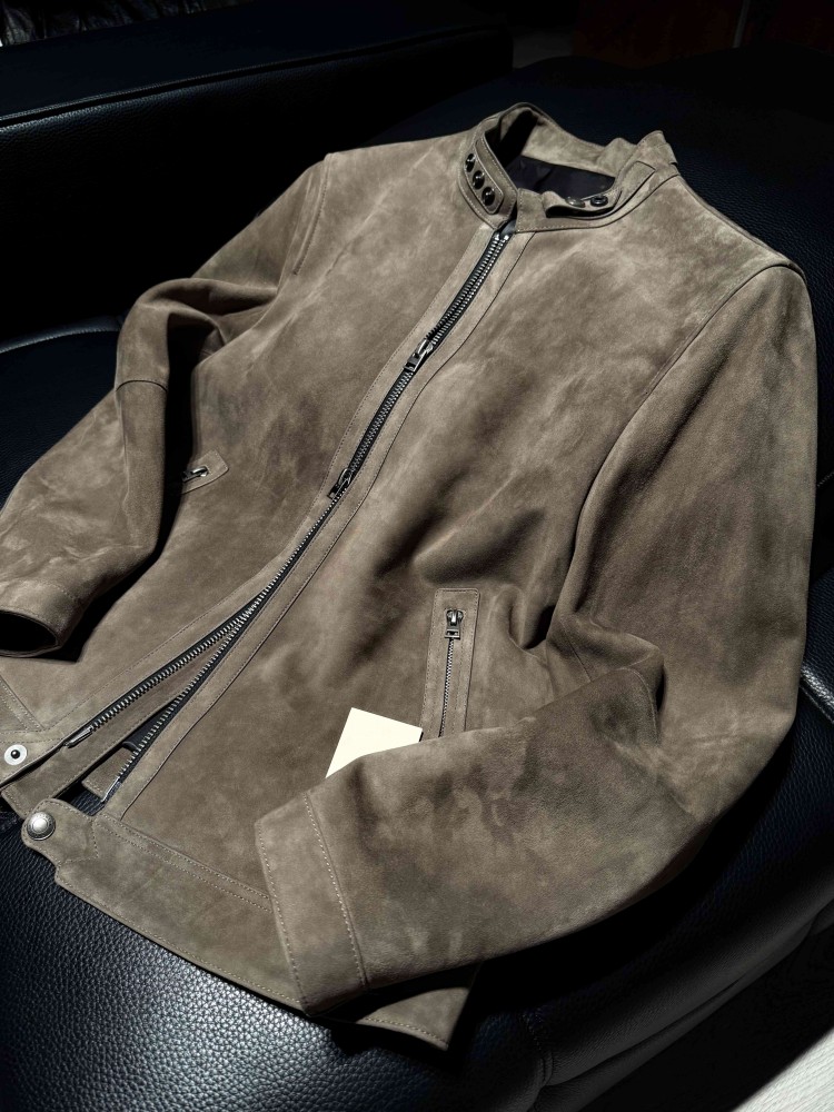 Fashion Mens New Slim Fit Stan - مراجعة Leather Work Jacket Mens وسعره