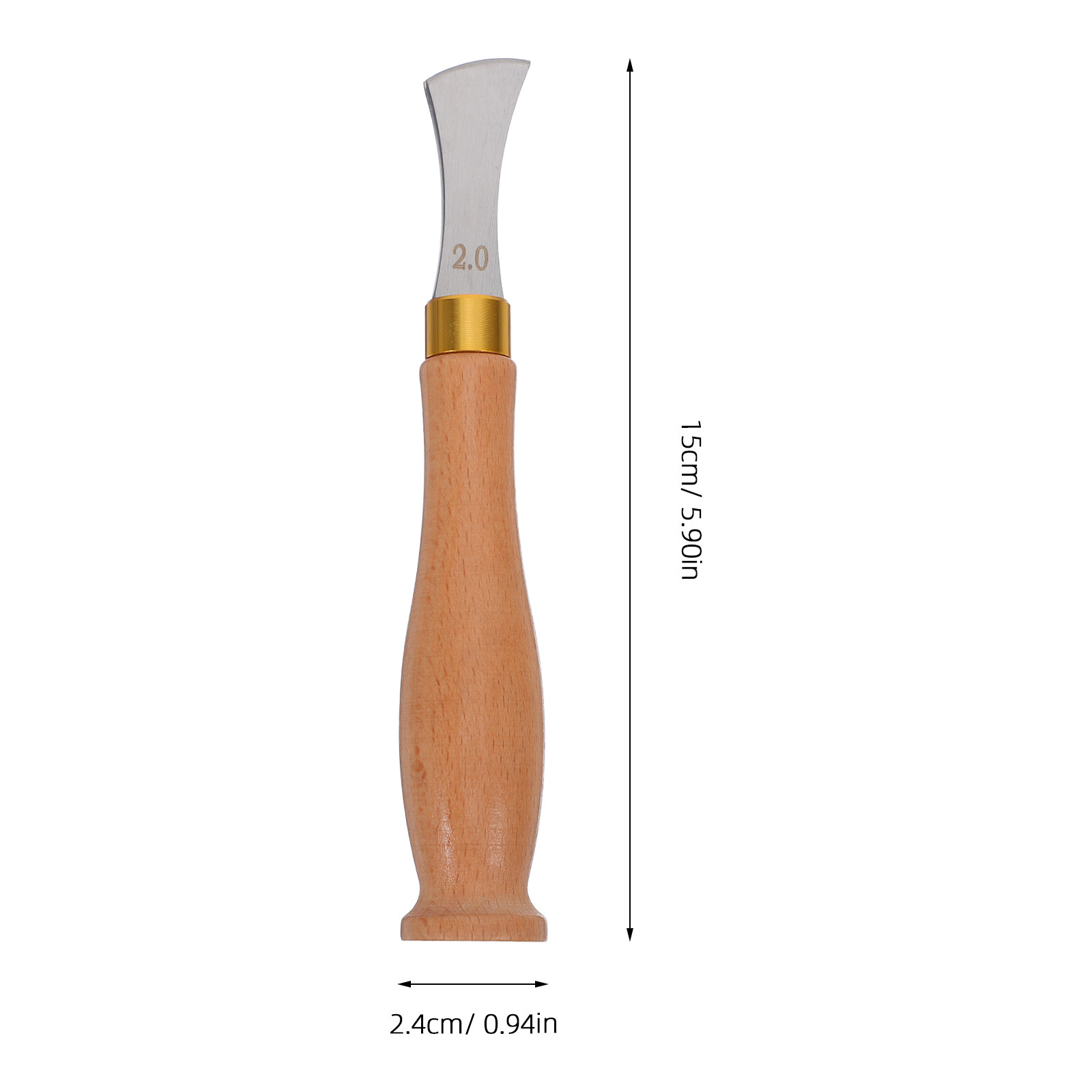 Edge Creaser Tool Stainless St - مراجعة Leatherwork Edge Creaser وسعره