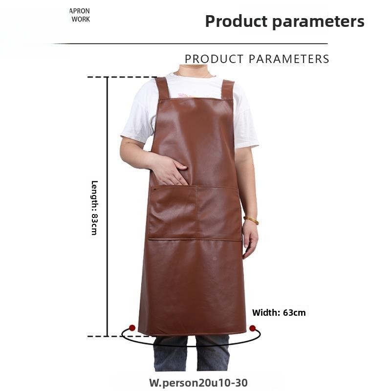 Adult Soft Leather Apron Water - مراجعة Leatherwork Apron وسعره
