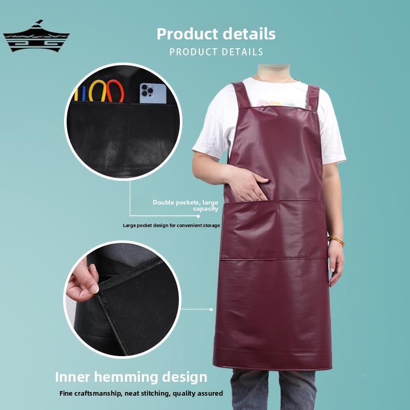 Adult Soft Leather Apron Water - مراجعة Leatherwork Apron وسعره