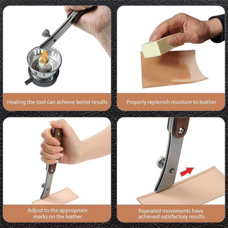 A60zadjustable Edge Creaser Fo - مراجعة Leatherwork Edge Creaser وسعره