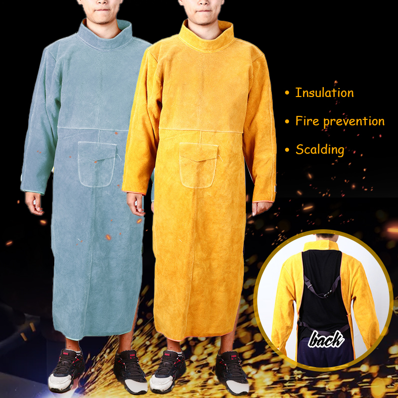 Welder Apron Welding Protectio - مراجعة Leatherwork Apron وسعره