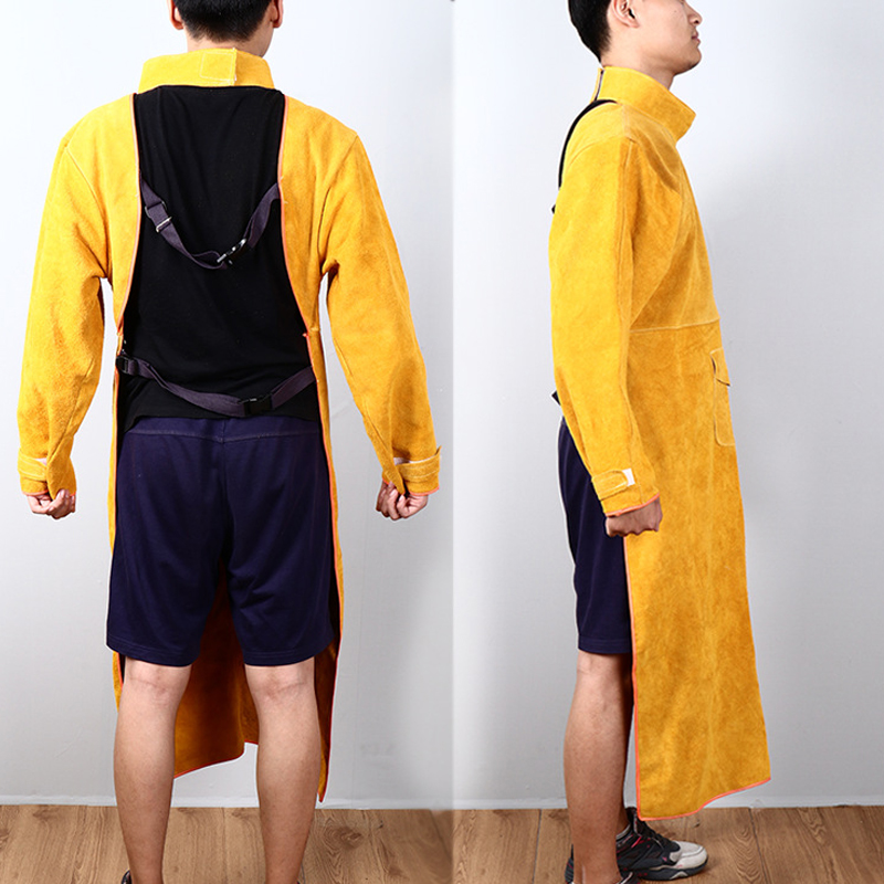 Welder Apron Welding Protectio - مراجعة Leatherwork Apron وسعره
