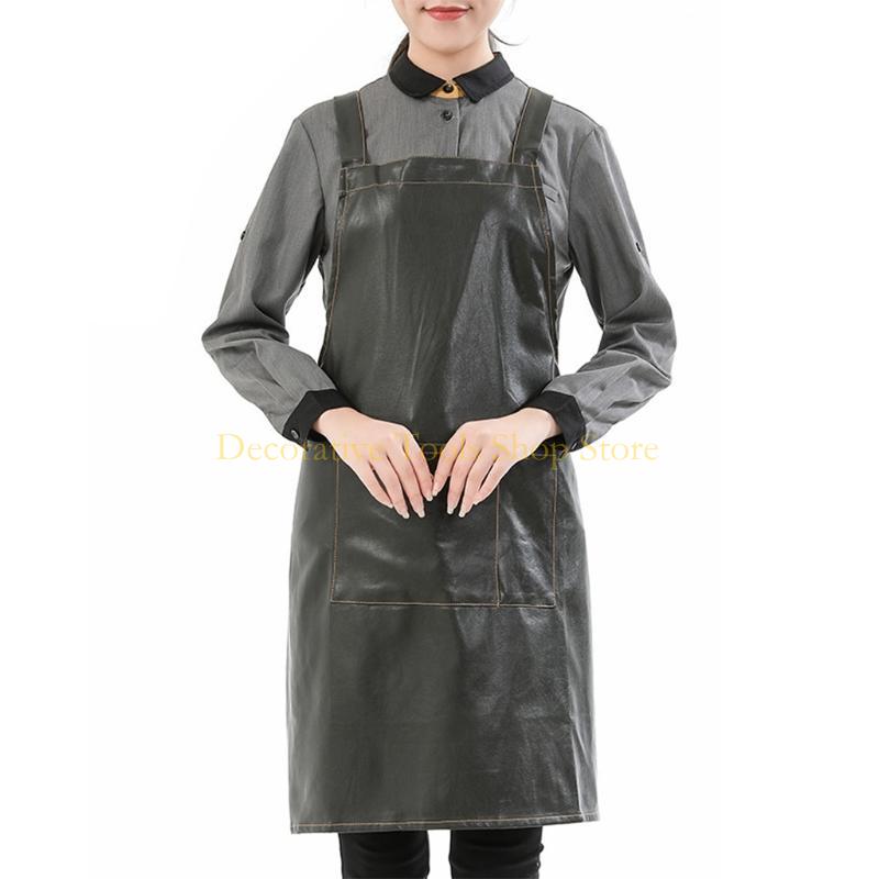 QX2E Artificial Leather Waterp - مراجعة Leatherwork Apron وسعره