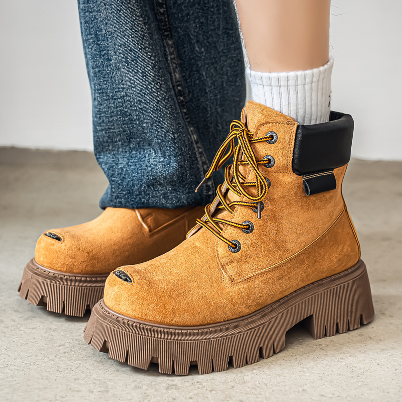 Classic High Top Boots Outdoor - مراجعة Leather Work Flats وسعره