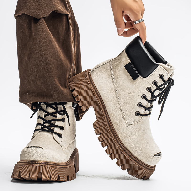 Classic High Top Boots Outdoor - مراجعة Leather Work Flats وسعره