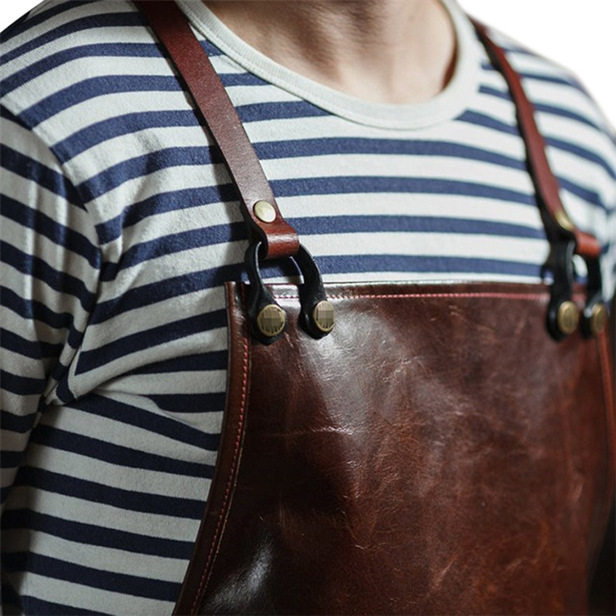 Men's Leather Work Apron with  - مراجعة Leatherwork Apron وسعره