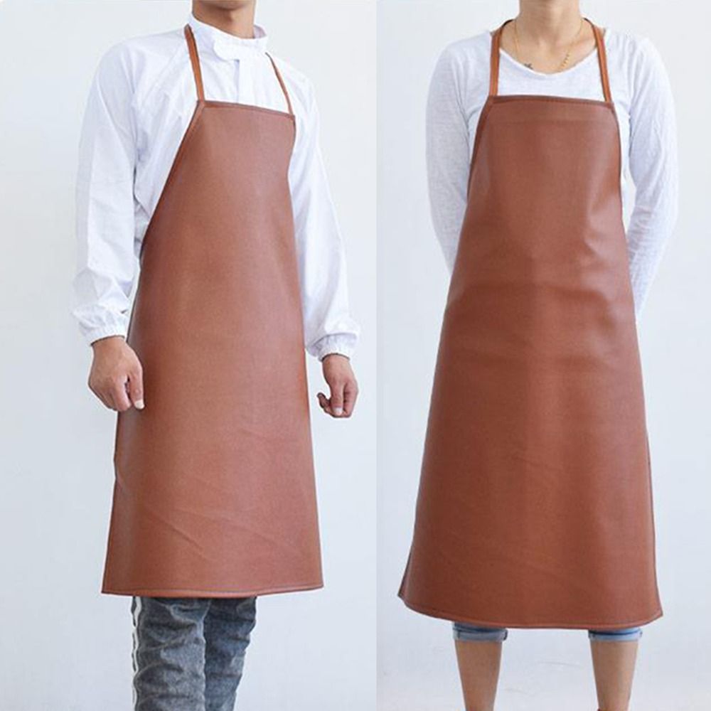 Thickened PU Leather Apron 95/ - مراجعة Leatherwork Apron وسعره