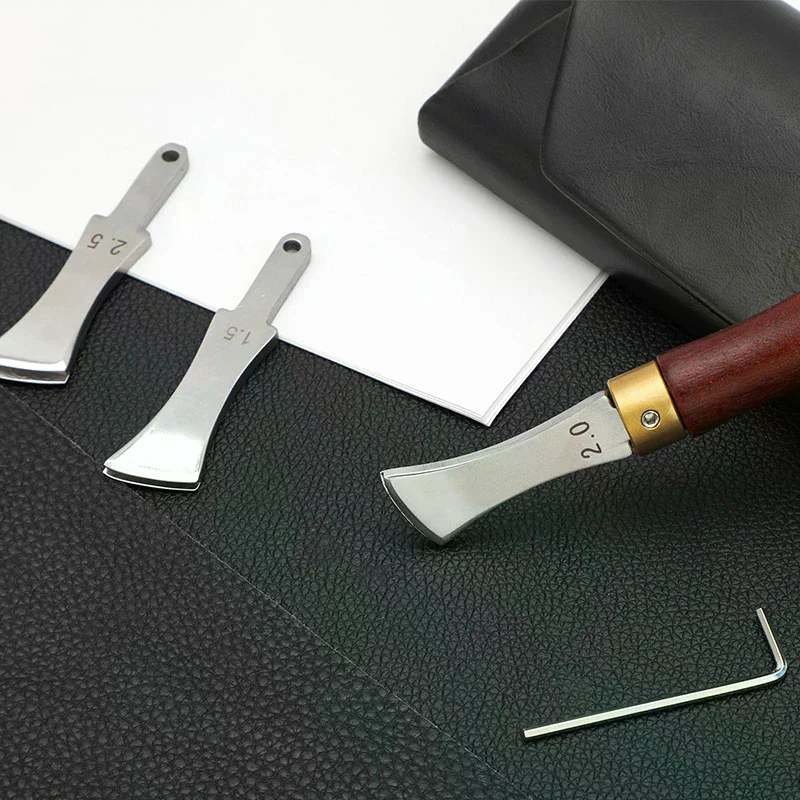 Leather Edge Creaser Tools, Sh - مراجعة Leatherwork Edge Creaser وسعره