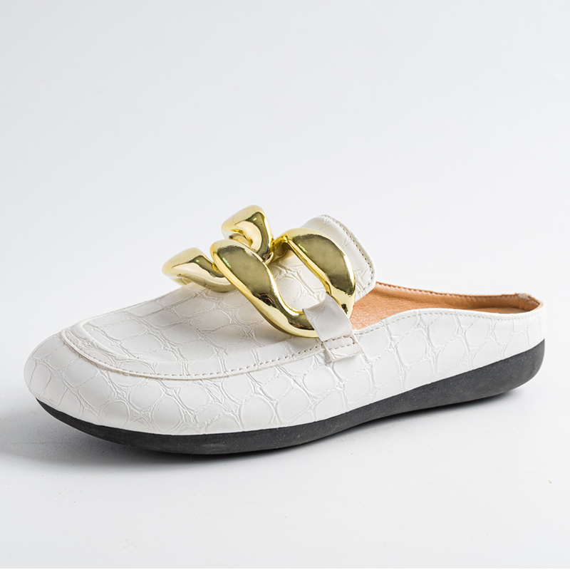 Fashion Women Slippers Plus Si - مراجعة Leather Work Flats وسعره