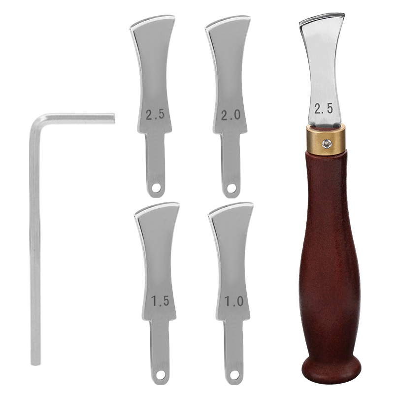 Leather Edge Creaser Tools, Sh - مراجعة Leatherwork Edge Creaser وسعره