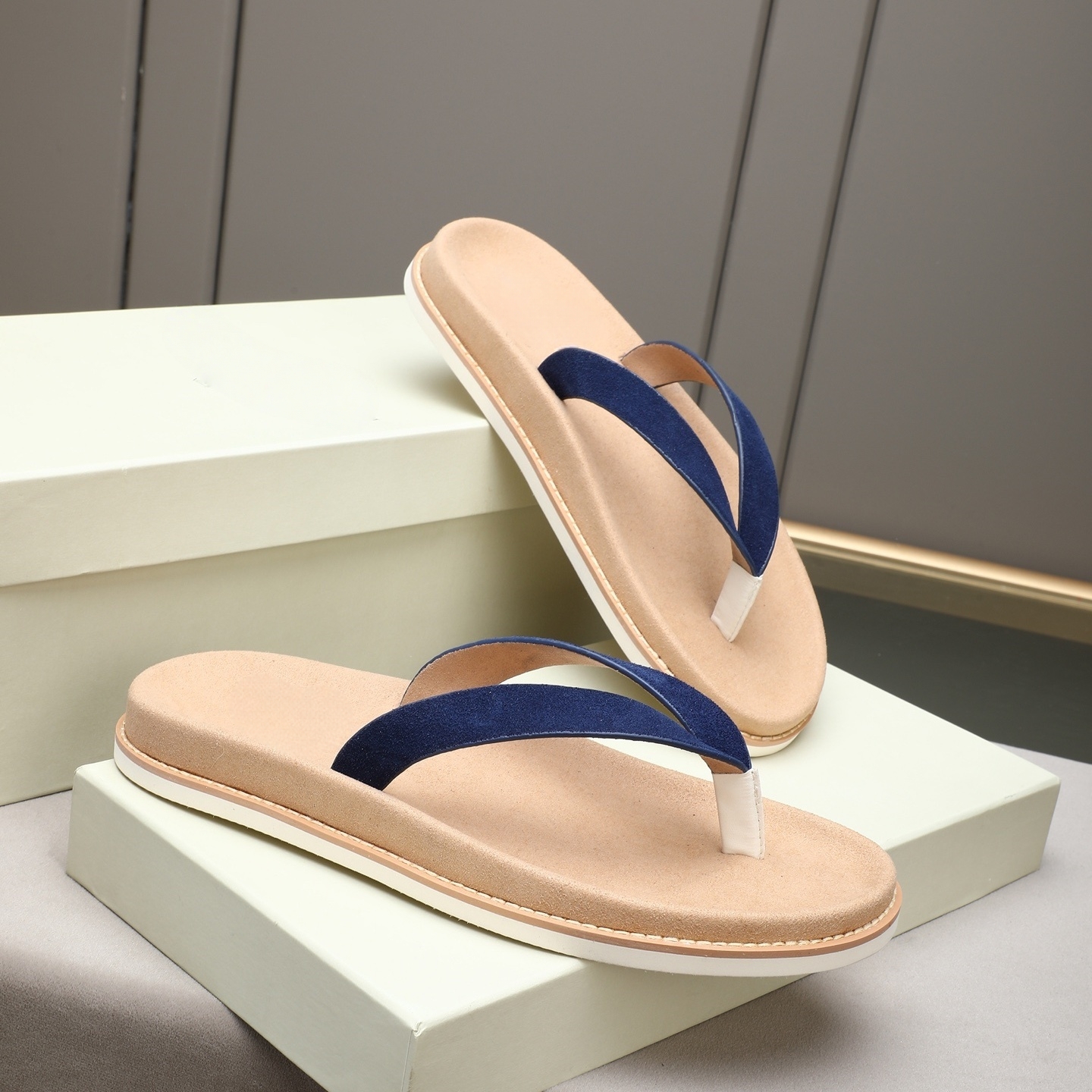 Luxury Brand Genuine Leather S - مراجعة Leather Work Flats وسعره