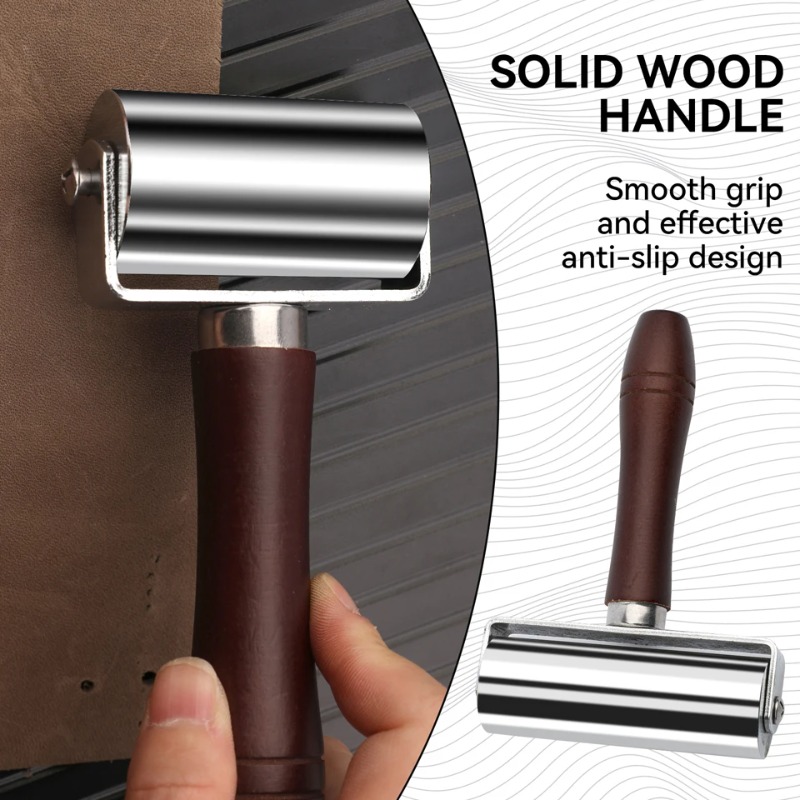 Leather Press Edge Roller with - مراجعة Leatherwork Edge Creaser وسعره