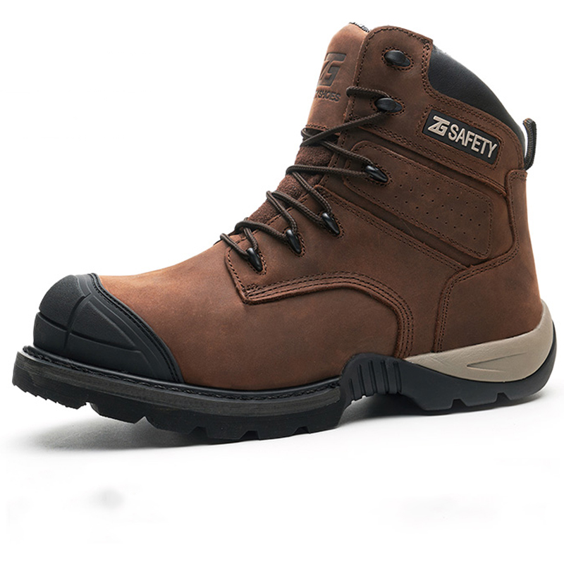 Cowhide Work Boots Genuine Lea - مراجعة Leather Work Flats وسعره