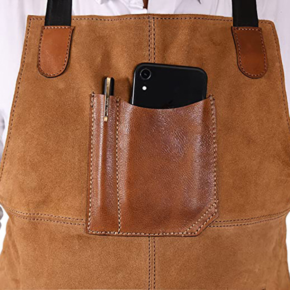 Comfortable doublesided velvet - مراجعة Leatherwork Apron وسعره