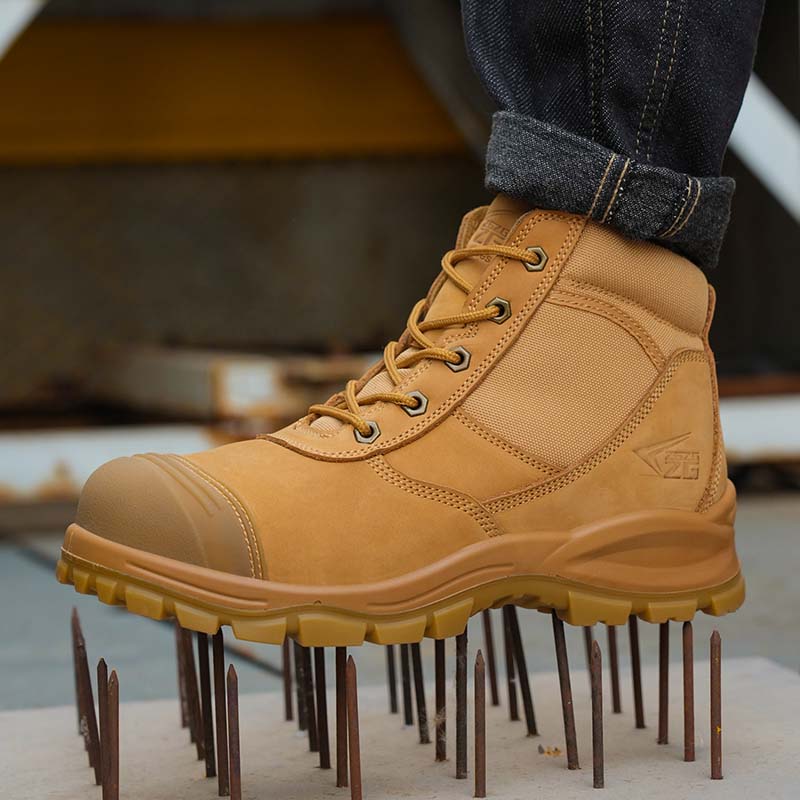 Genuine Leather Men's Boots Sa - مراجعة Leather Work Flats وسعره