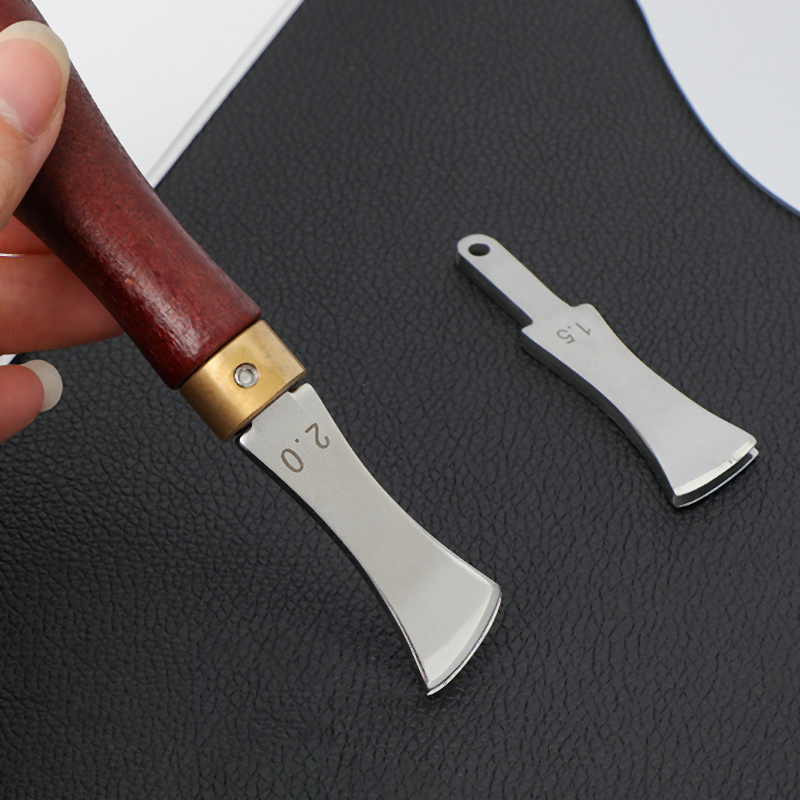 Arch Groove Hot Pressure Leath - مراجعة Leatherwork Edge Creaser وسعره