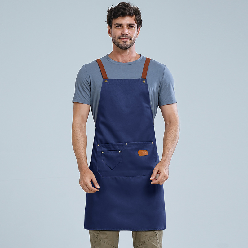 1pcs New Fashion Kitchen Apron - مراجعة Leatherwork Apron وسعره