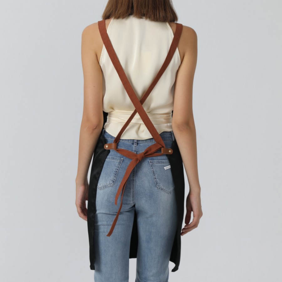 1pcs New Fashion Kitchen Apron - مراجعة Leatherwork Apron وسعره