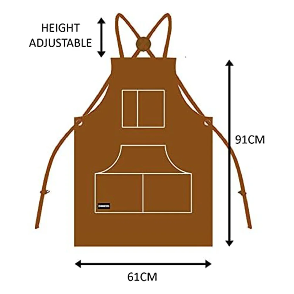 Cowhide Leather Industrial Use - مراجعة Leatherwork Apron وسعره
