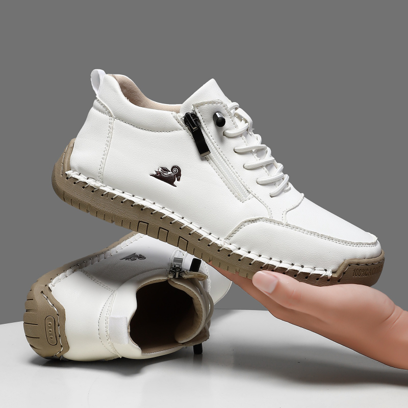 Women's Sneakers Handmade Leat - مراجعة Leather Work Flats وسعره
